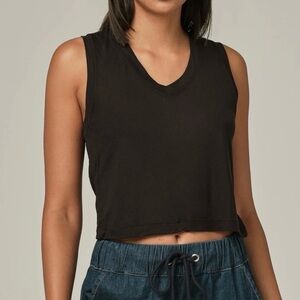 NWOT 925fit Miami Hit Black Sleeveless Tank Top‎ Women’s Size xs Workout Active